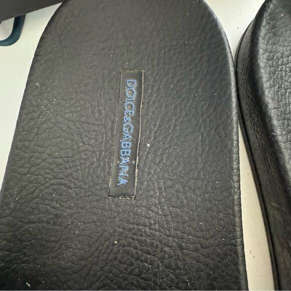 Dolce & Gabbana Rubber Unisex Pool Slides main image 5
